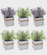 ARRANJO FLOR LAVANDA CETIM 1UN (REF:40756-300)