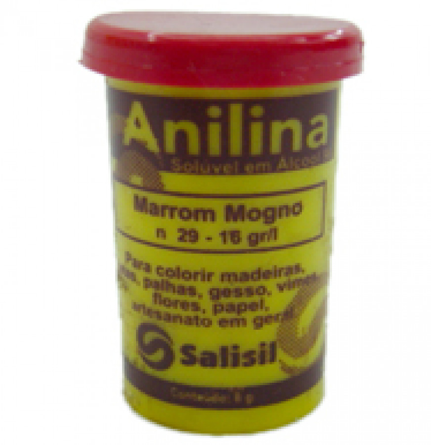 Anilina Em Po Soluvel 8g Marrom Mogno 1un Ref 29 Papelaria Lojas Linna Anilina Em Po Soluvel 8g Marrom Mogno 1un Ref 29 Papelaria Lojas Linna